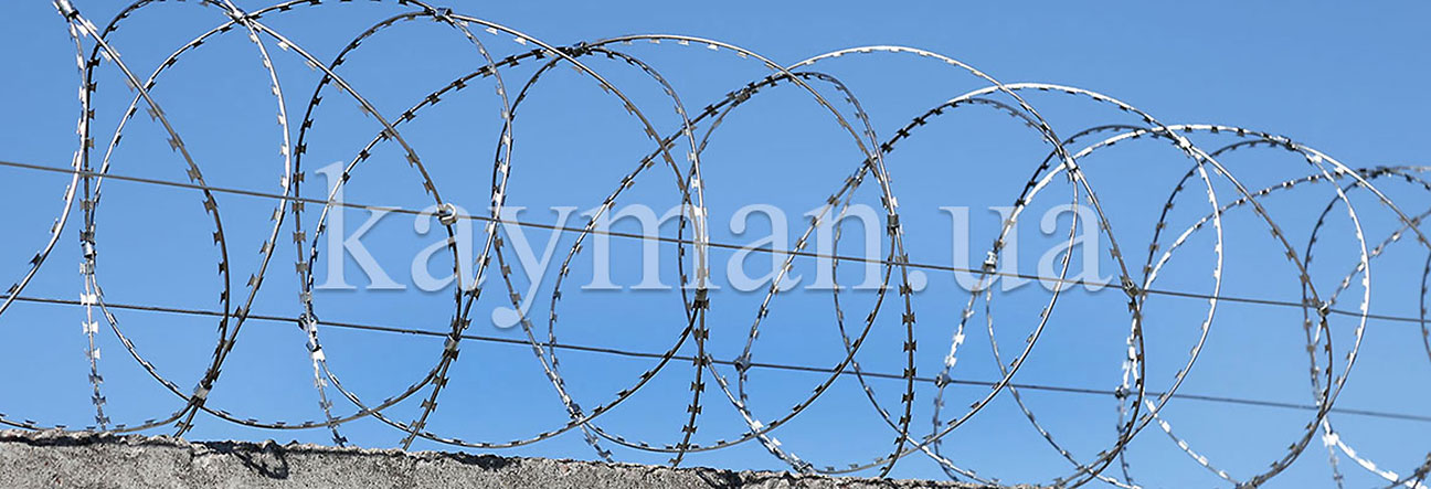 Все типы колюче-режущих заграждений